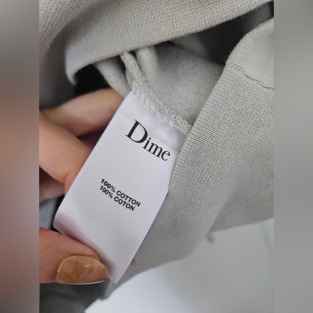 Dime Classic Logo Crewneck - Clay Green - Picture 6 of 9